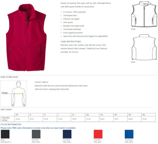 F219 - Port Authority® Value Fleece Vest - Image 2