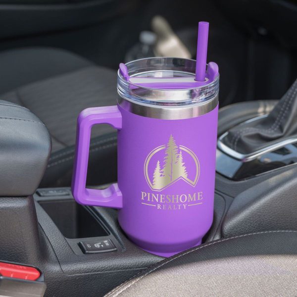 A401221 - SARATOGA SATISFY BRITE TRAVEL MUG 40 OZ - Image 2