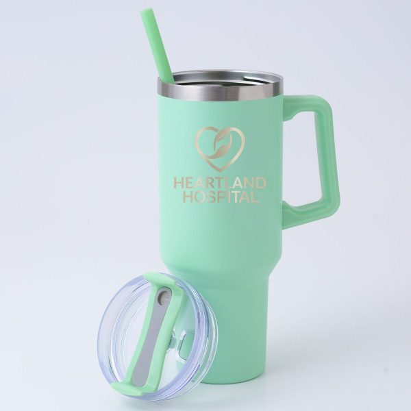 A401221 - SARATOGA SATISFY BRITE TRAVEL MUG 40 OZ - Image 3