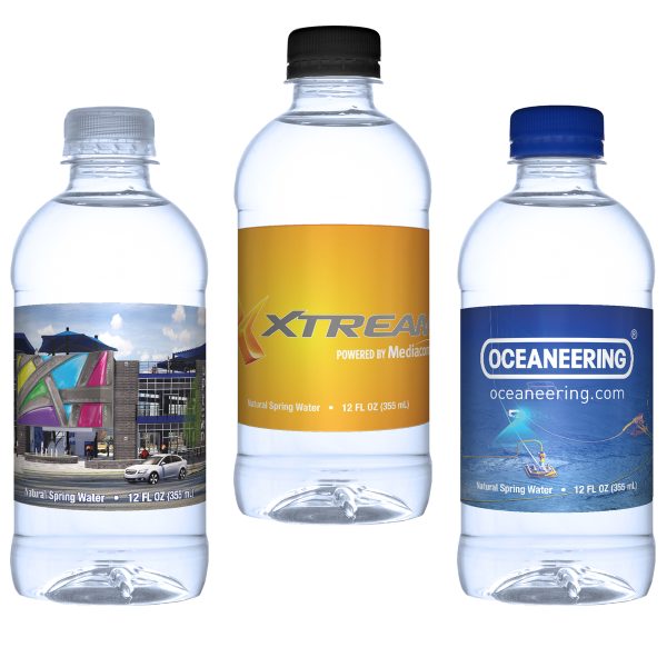 1204 - 12 oz. Custom Label Bottled Water