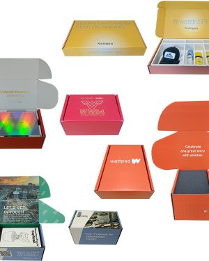KSCORRDISPLAY - Custom Printed Full Color Corrugated Display Mailer Box - Custom-Sized