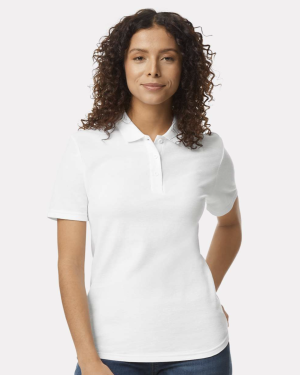 64800L - Gildan Women's Softstyle® Pique Polo